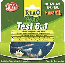 Tetrra Pond 6 in 1 Test Strips