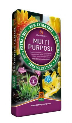 Multi-Purpose Compost 60L + 25%
